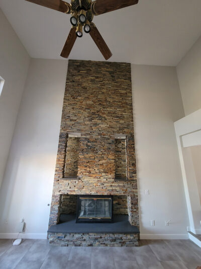 Las-Vegas-Remodel-&-Construction-custom-fireplace-wall-installation